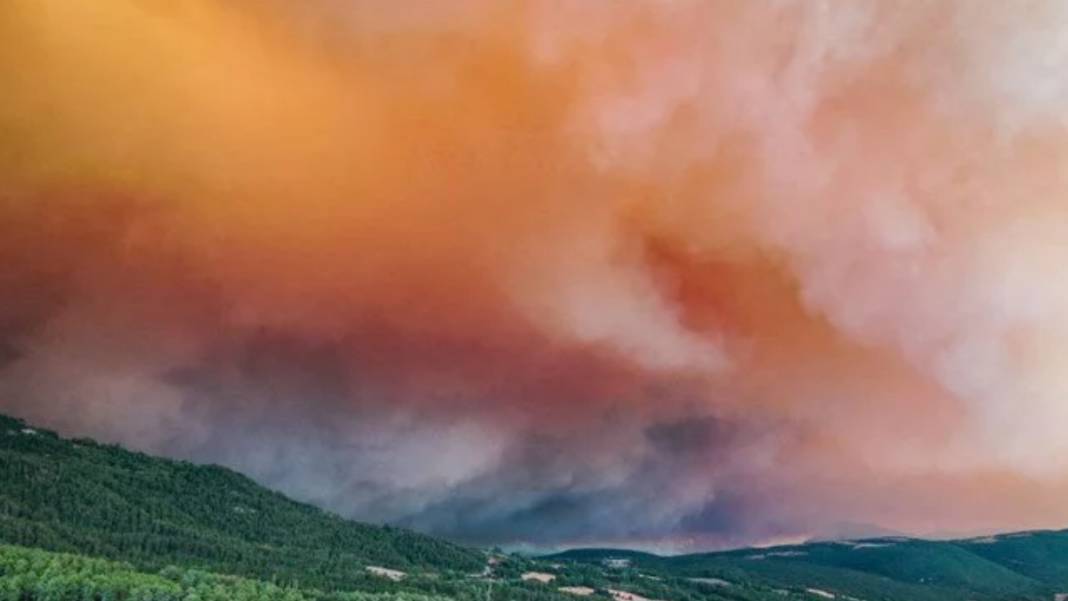 Sakarya’da başlayan orman yangını sabaha kadar sürdü: Köyler boşaltıldı, TSK da devrede 4